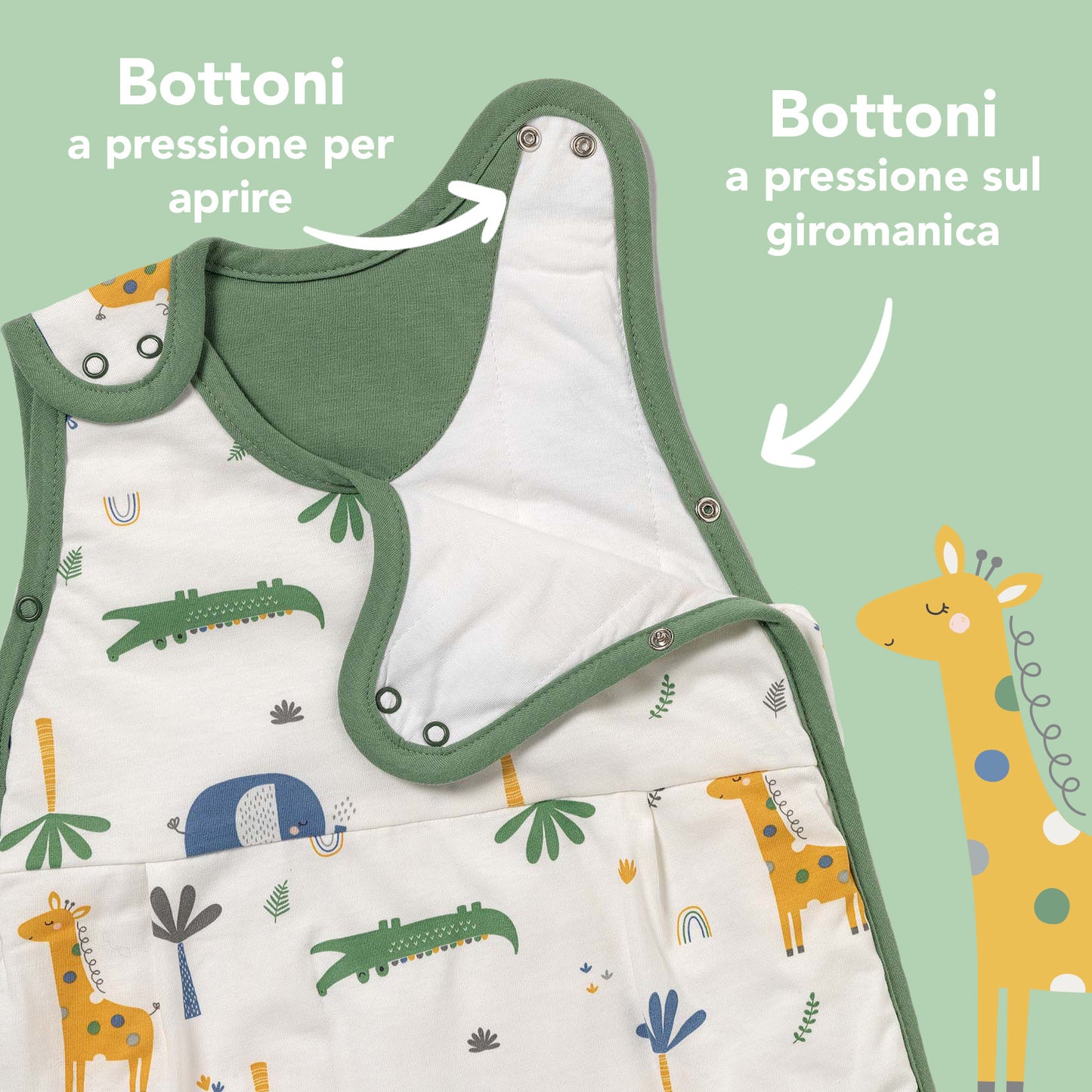 Sacco nanna bambino, 1.0 Tog