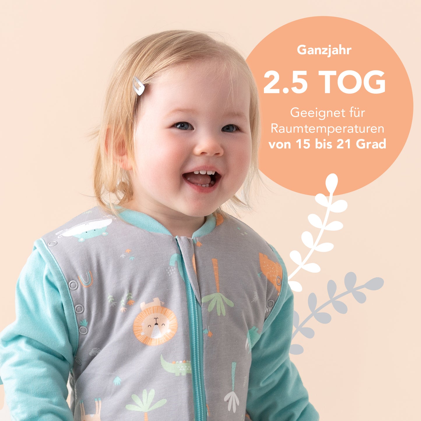 Sacco nanna bambino, 2.5 TOG