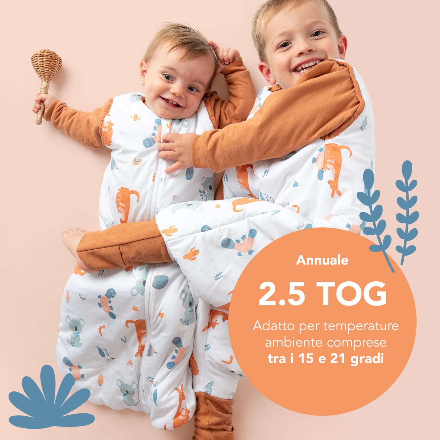 Sacco nanna bambino, 2.5 TOG