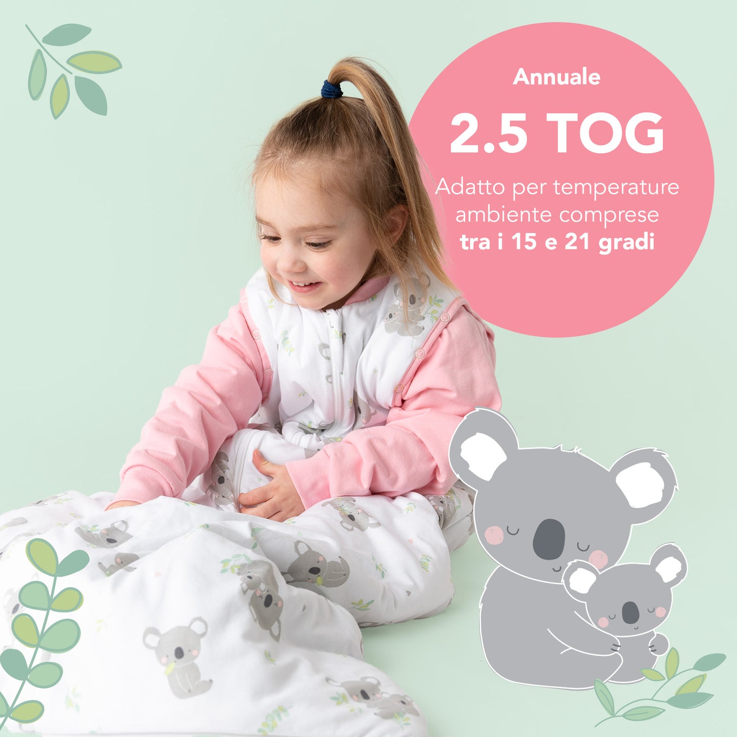 Sacco nanna bambino, 2.5 TOG