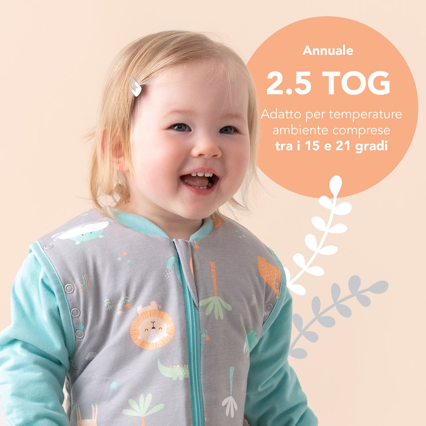 Sacco nanna bambino, 2.5 TOG