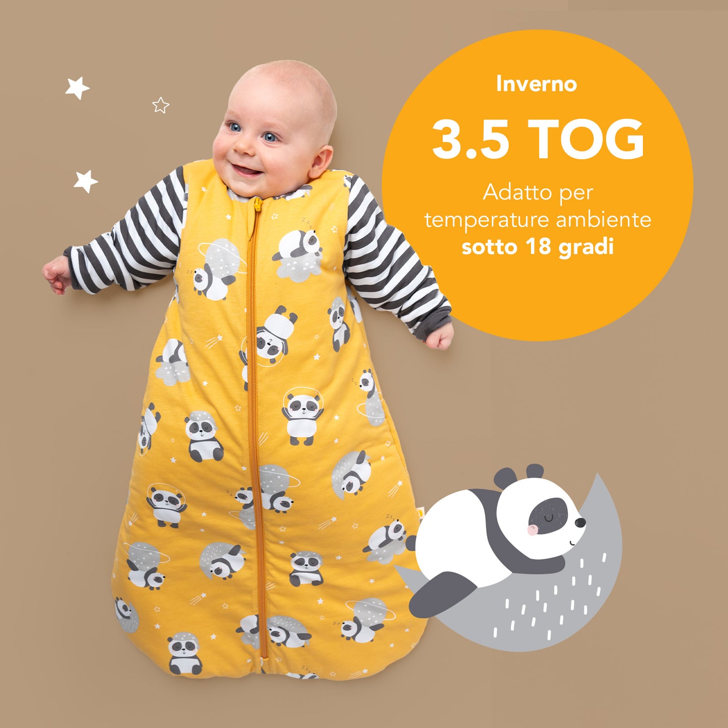 Sacco nanna bambino, 3.5 TOG