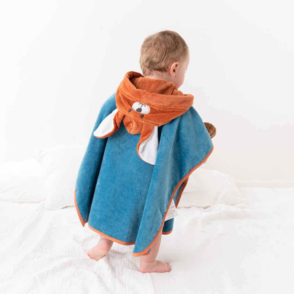 Poncho da Bagno con cappuccio