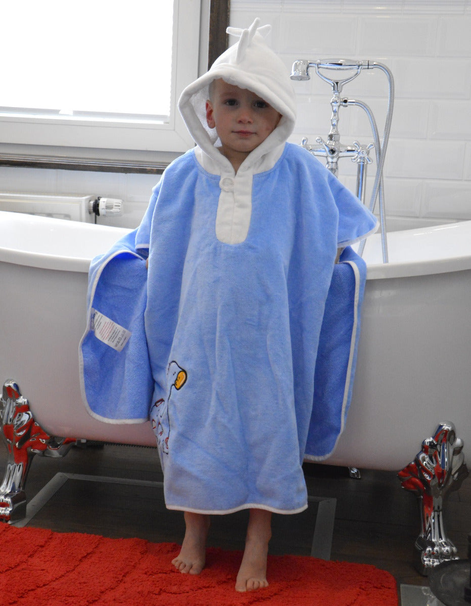 Poncho da Bagno con cappuccio