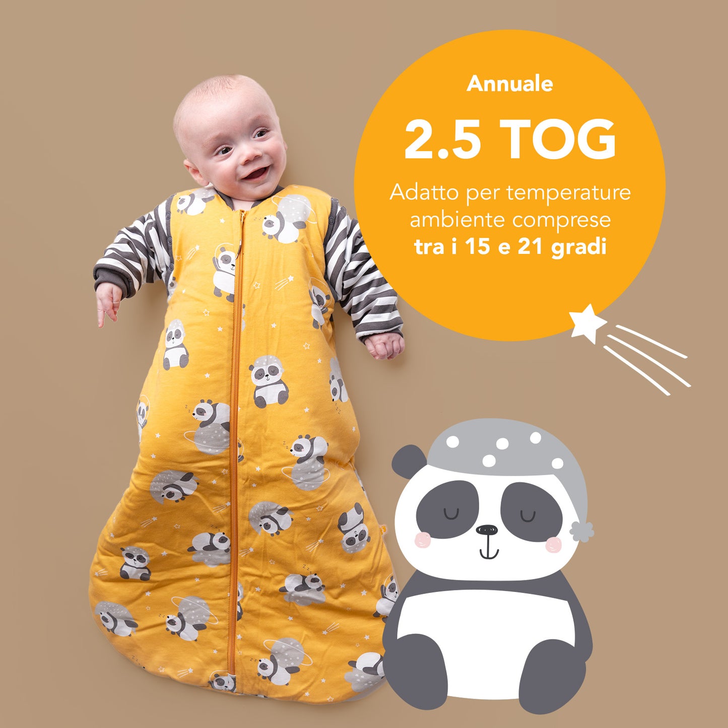 Sacco nanna bambino, 2.5 TOG