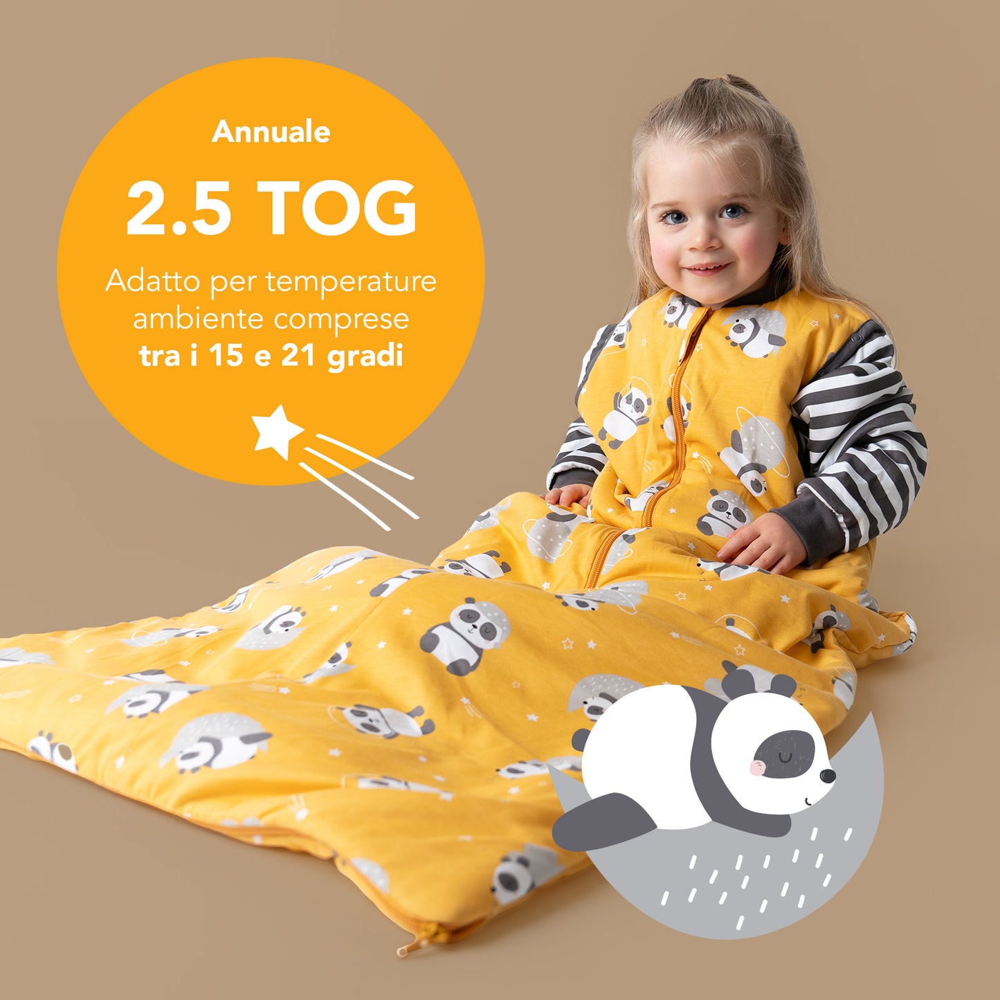 Sacco nanna bambino, 2.5 TOG