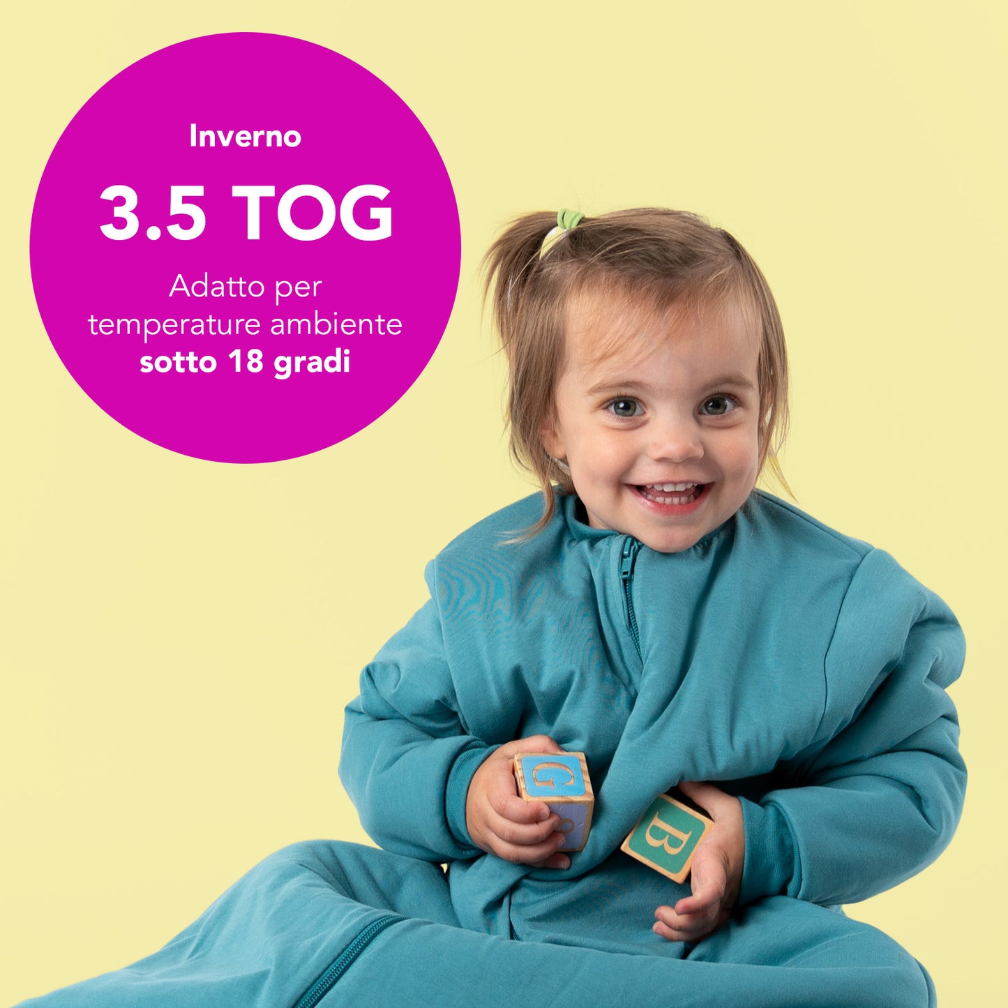 Sacco nanna bambino, 3.5 TOG