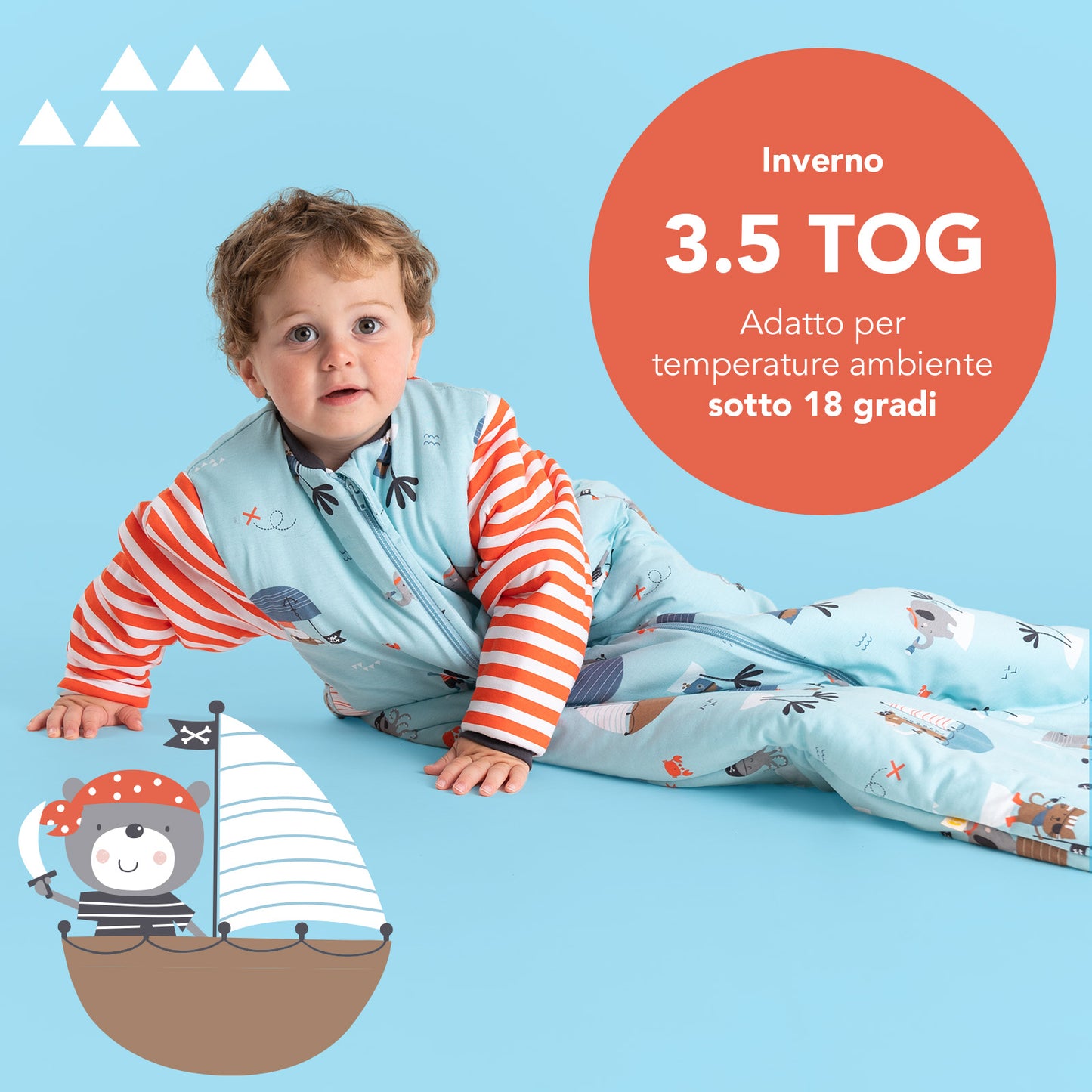 Sacco nanna bambino, 3.5 TOG